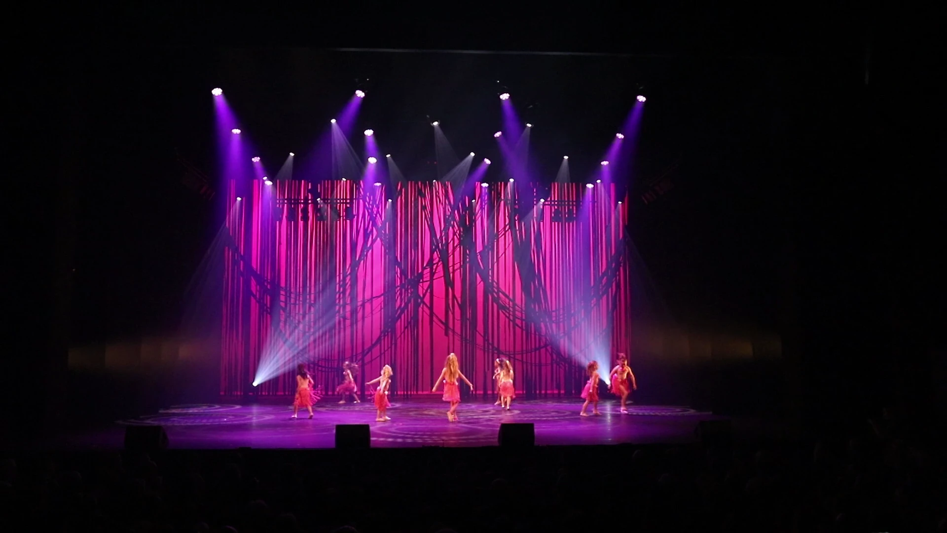 Beeld uit het optreden Kidsswing donderdag tijdens The Magic of Dance