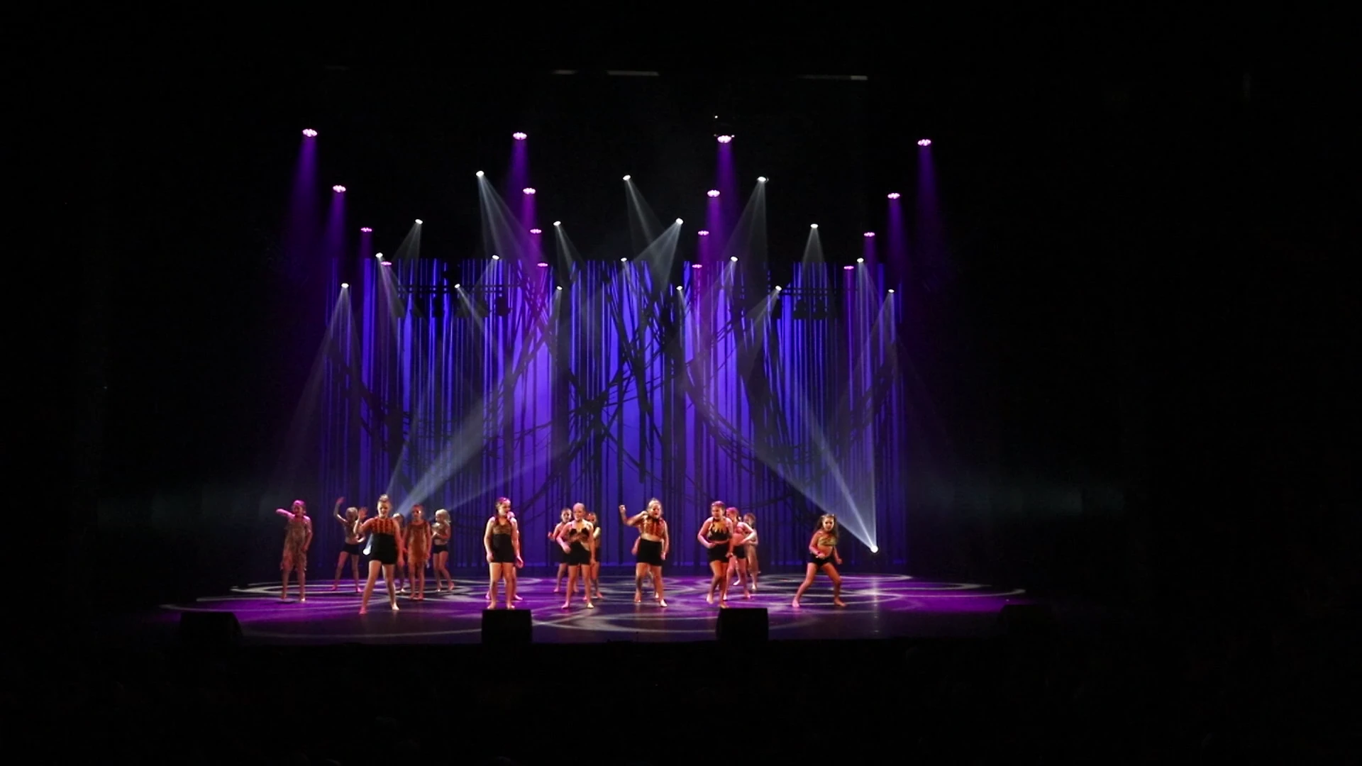 Beeld uit het optreden Dancemix 6-9 jaar tijdens The Magic of Dance
